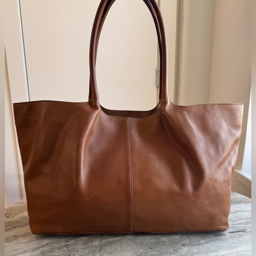 GABRIELA HEARST Mcewan Tote XL Oversized Brown Carryon Leather Bag Shopper Jumbo - Picture 5 of 16